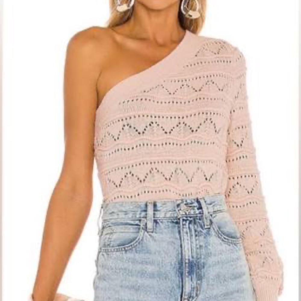 One shoulder sweater